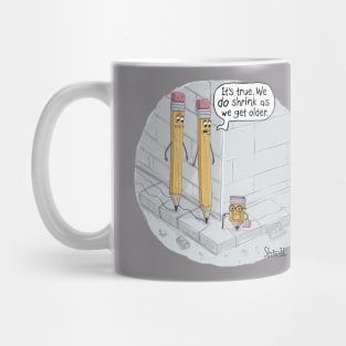 Pencil Shrinkage Mug